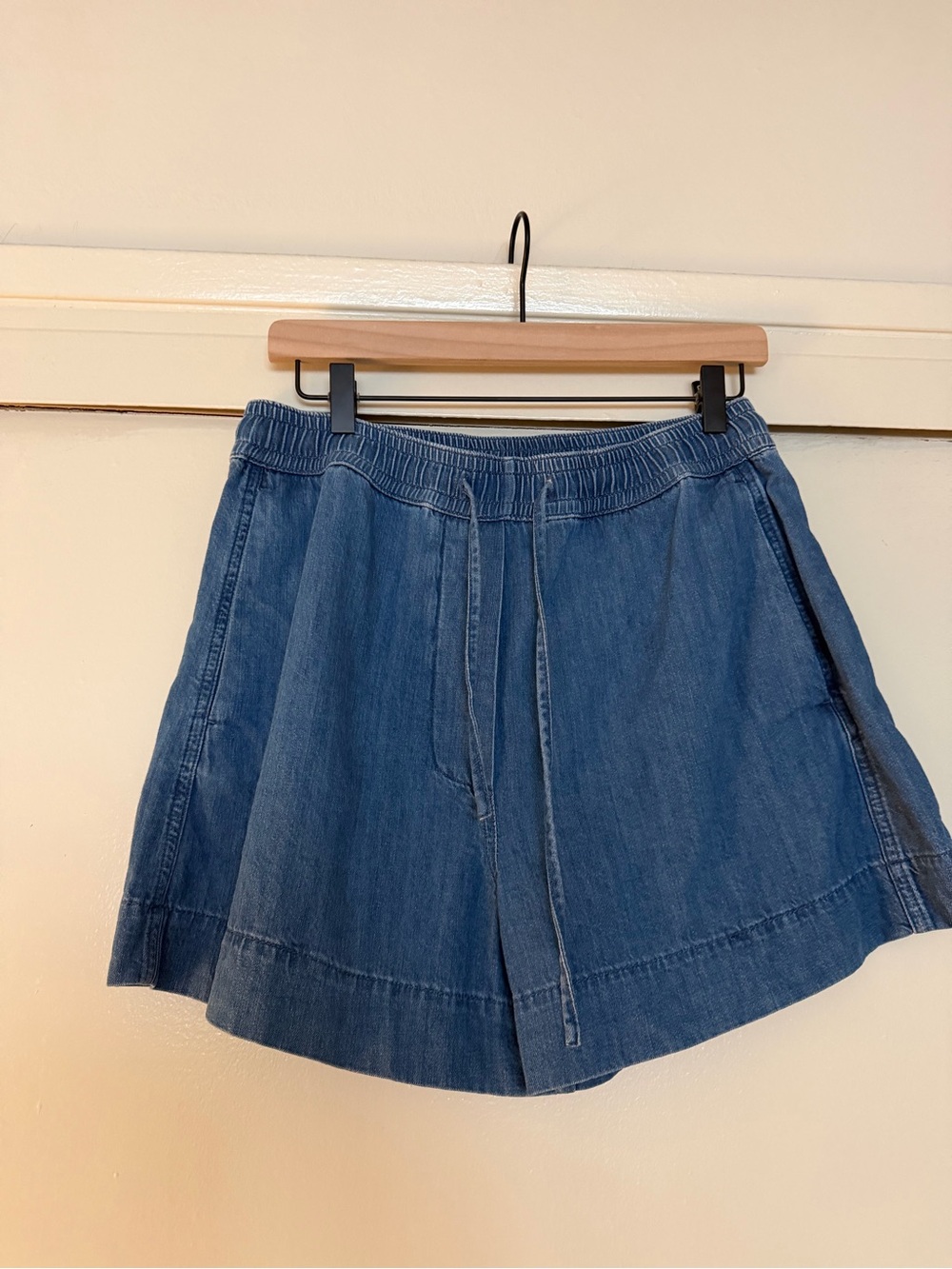 COS Airy Denim Shorts